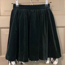 VINTAGE 80S GUESS BY MARCIANO VELVET SKIRT