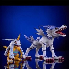 Genesis Studio Digimon Gabumon Resin Statue In Stock H8.5cm Garurumon New