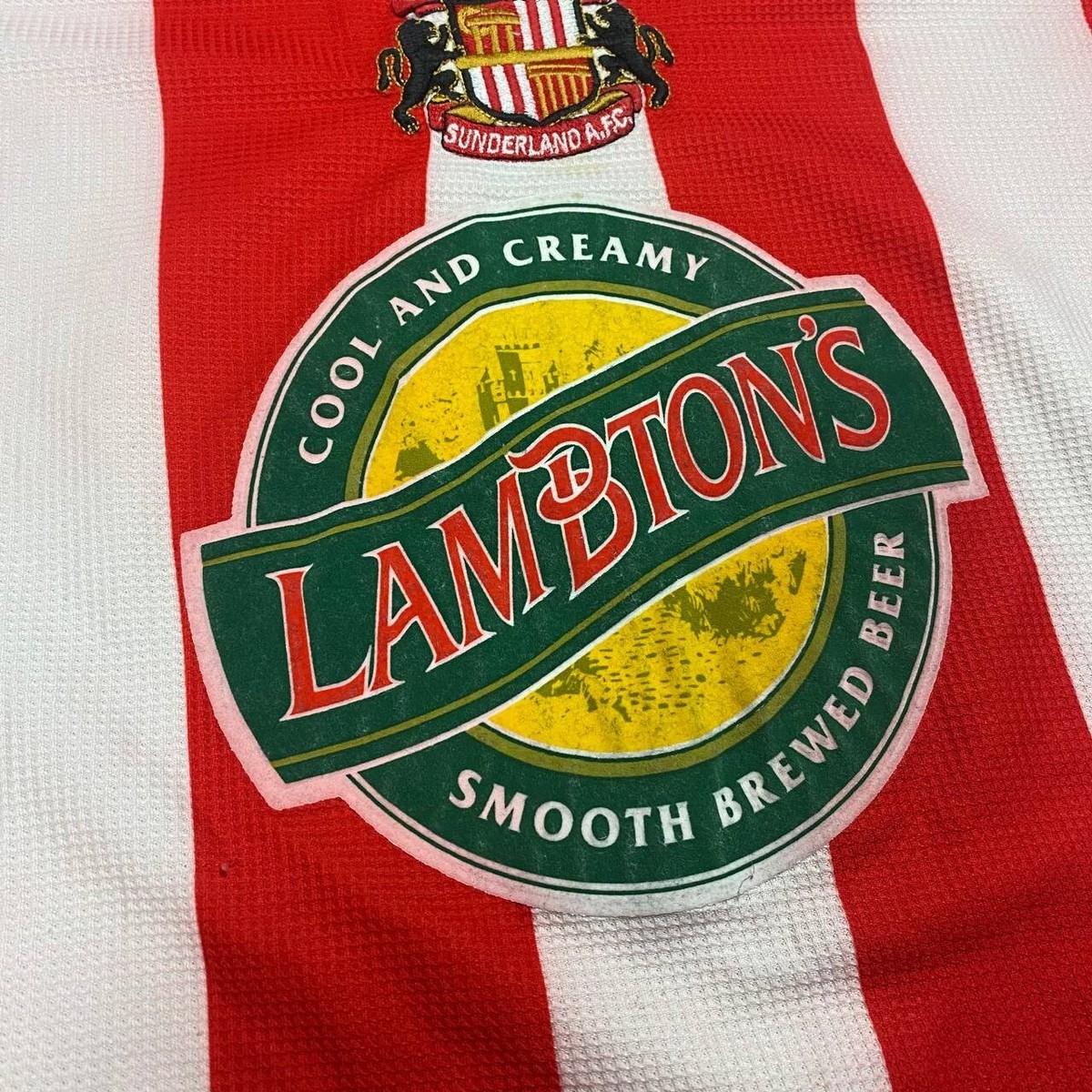 Sunderland 1997/98 Asics Football Shirt Men's XL Vintage