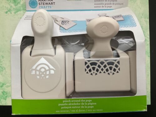 Rare MARTHA STEWART Large Spiral Arches Craft Card punches Spiders web BOXED - 第 1/2 張圖片