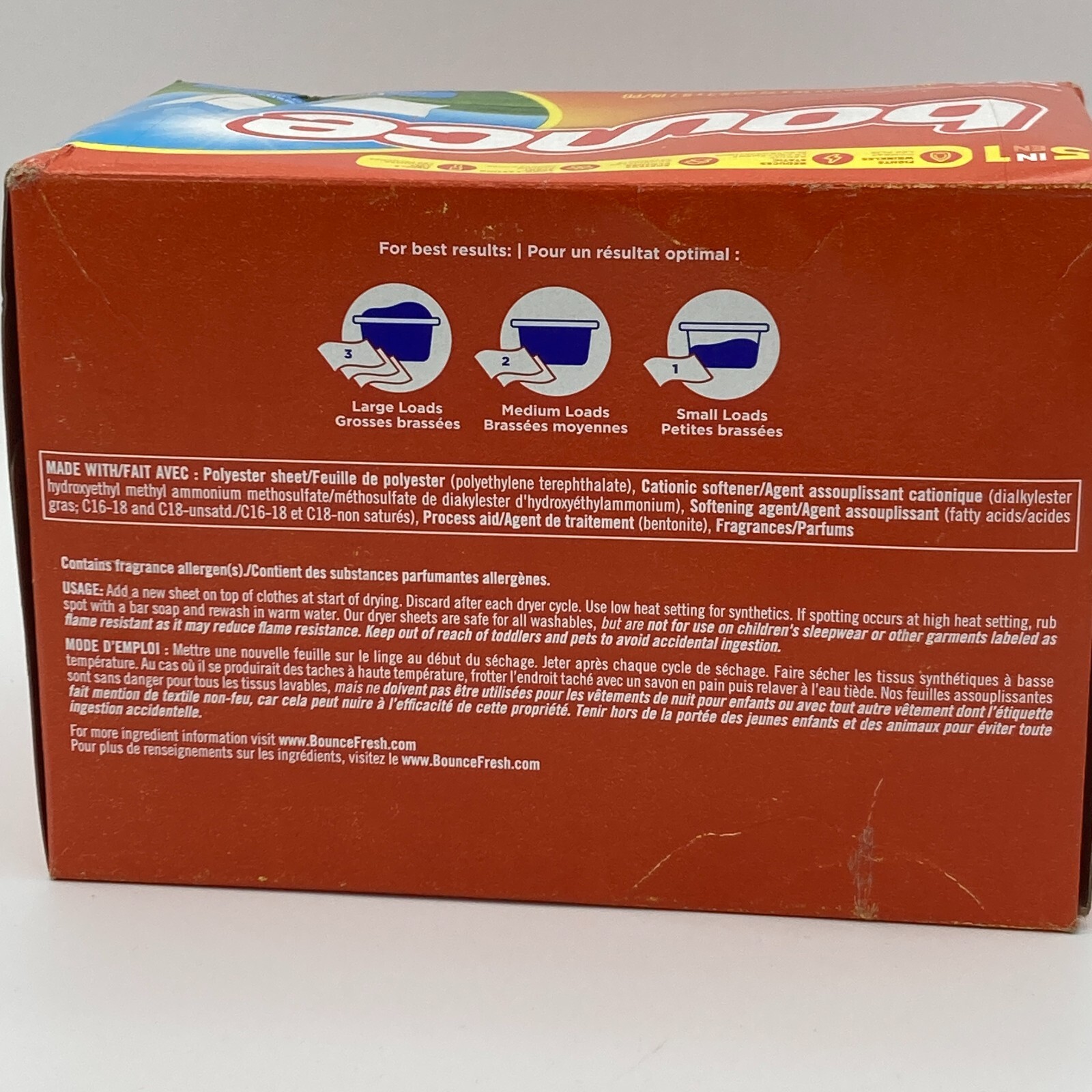 Bounce Dryer Sheets, Outdoor Fresh, 240 Count, Laundry 240 Count (Pack of 1) 