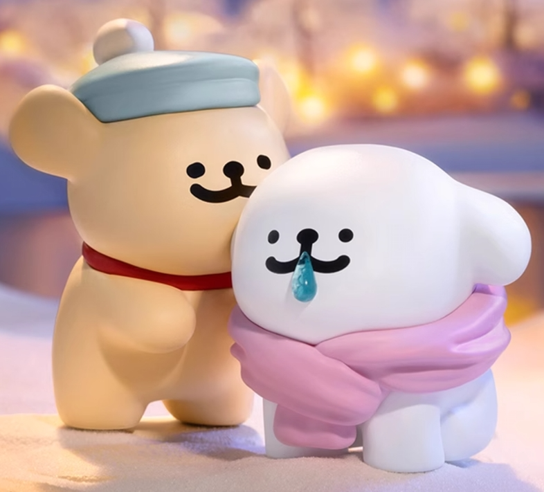 Funism Maltese Cuddly Moments Series Confirmed Blind Box Figure