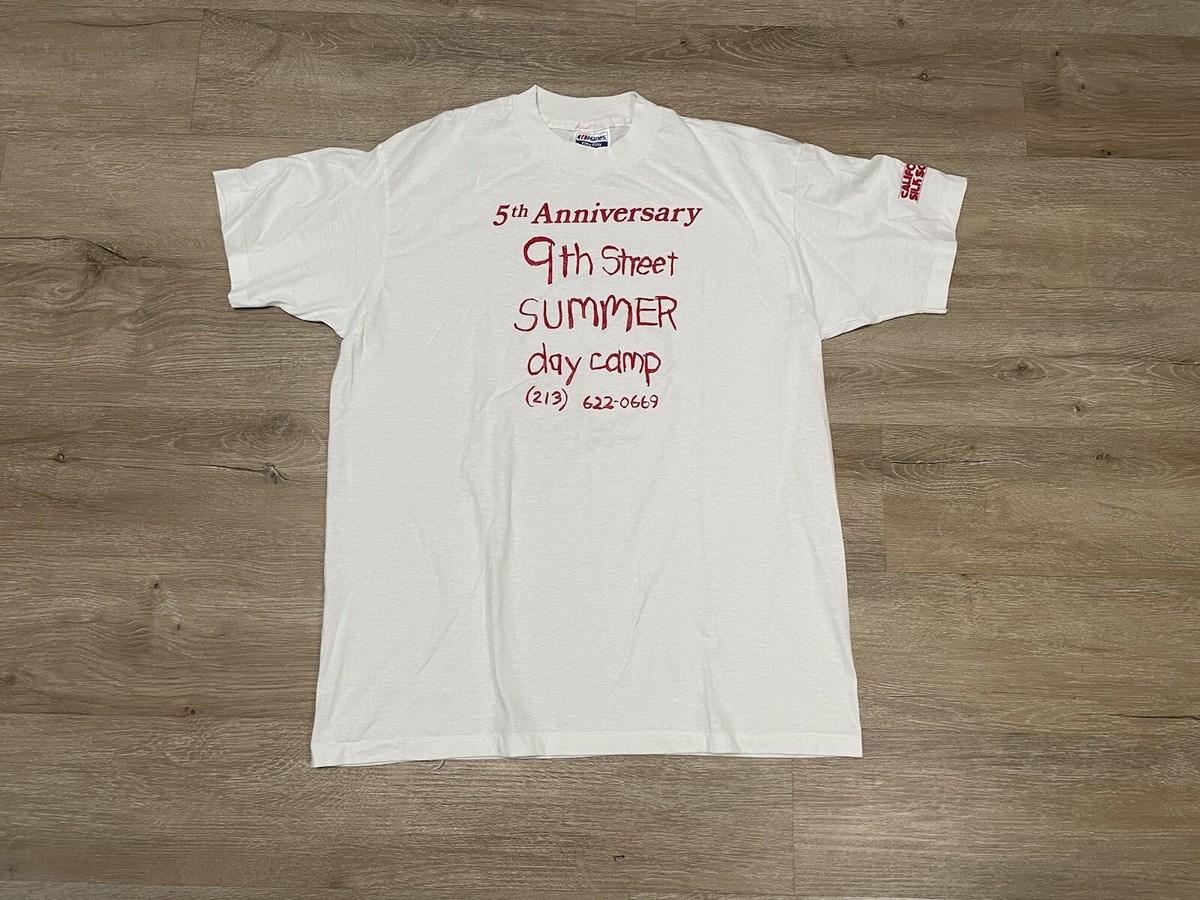 80s usa製 Hanes Fifty-Fifty XXL T-Shirt VTG Hanes Fifty Fifty Shirt Sz L White 80s Made in USA Single