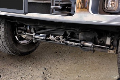 Fabtech FTS221162 Dual Dirt Logic 2,25 Edelstahl Lenkungsdämpfer Kit
