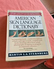 American Sign Language Dictionary - Martin L.A. Sternberg - Very Good condition