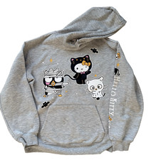 Hello Kitty and Friends Women and Girl Hoodie Pull Over Gray M 8/10  Women S