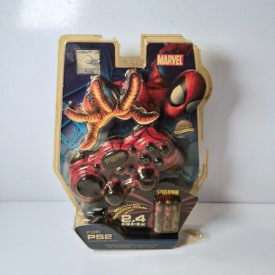 Naki Marvel Spider-Man Wireless Spider-Pad Controller PS2 Damaged Package