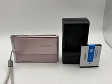 Sony Cyber Shot DSC-T70 CCD Digital Camera 8.1MP 3x Optical Zoom Pink Auto Focus