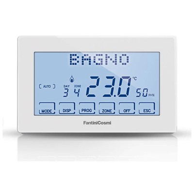 Fantini Cosmi Cronotermostat Intellicomfort CH180RFWIFI Mit WIFI Programmierbar
