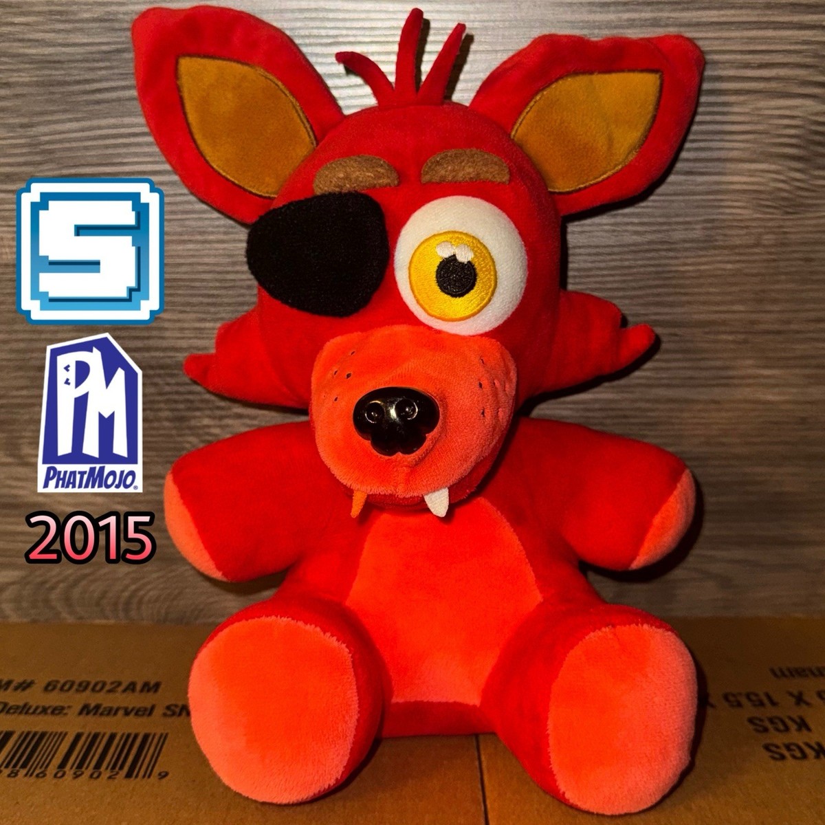 Foxy Five Nights at Freddy's Authentic Sanshee Phatmojo Gen 1