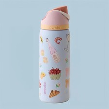 Owala x Urban Outfitters 32oz FreeSip Picnic Prep Macaroon Blue Water Bottle