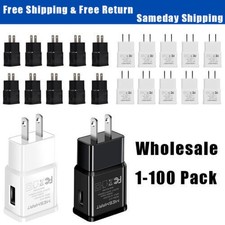Lot 2A USB Wall Charger Plug Home Power Adapter For Samsung Android Phone LG US