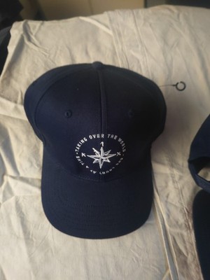 Baseball Cap, Taking Over The World, Compass K1X, Blue, RRP 37.95