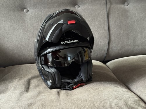 SCHUBERT C3 PRO, MODULAR FLIP-UP, EXTRA VISOR, PINLOCK, BLACK, M 56/57, USED