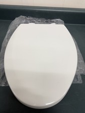 BEMIS 1500EC 000 Elongated Enameled Wood Closed Front Toilet Seat White