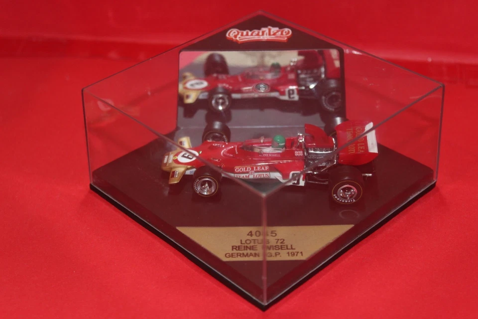 1/43 Gold Leaf Team Lotus 72D Ford (1971) - #9 R. Wisell - QUARTZO - Immagine 3 di 4