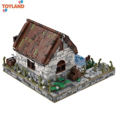 MOC-136699 Cityscape Series Seaside Fisherman s House 1500 Pieces Good Quality