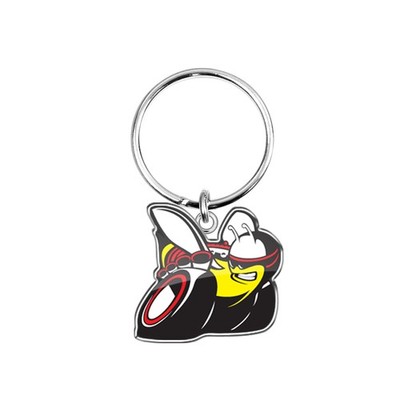 Dodge Scat-Pack Logo Die-Cut Metal Key Chain Key-Charm, Official Licensed