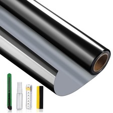 Reflective Window Film Privacy Way, Mirror Film Daytime Privacy Heat Control ...