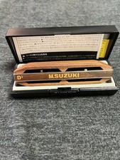 Suzuki MR-550H-DB Koa Pure Harp 10-Hole Diatonic Harmonica. Key of Db