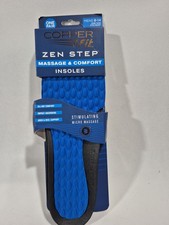 Copper Fit Men's Zen Step Comfort Insoles Massage Shoe Pads 8-14 NEW