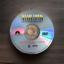 Star Trek: Insurrection DVD, Widescreen DISC ONLY Paramount 1999