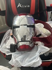 Iron Man MK5 Helmet 1:1 Voice Control Wearable Marvel Cosplay Mask Toy