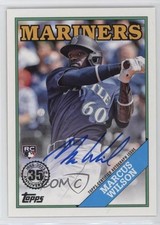 2023 Topps Series 1 1988 Topps Baseball Auto Marcus Wilson #88BA-MW Auto qf6