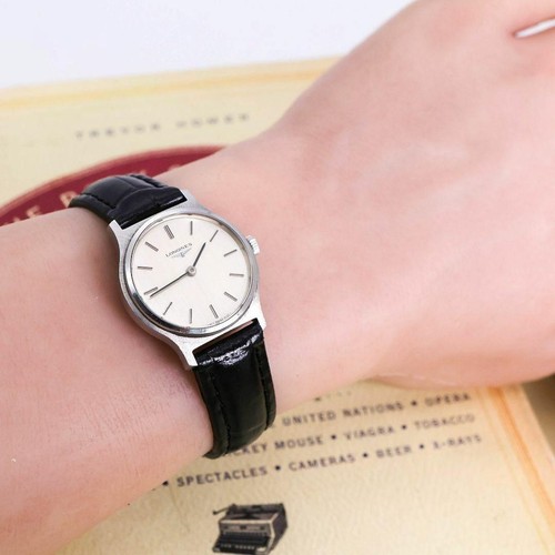 Orologio Longines funzionante carica manuale meccanico argento antico 1384 - Foto 3 di 10
