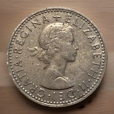 1965 Great Britain Six Pence Coin