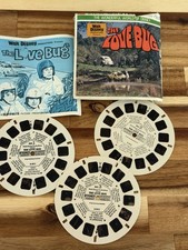 Vintage 1968 View-Master Disney The Love Bug B501 3 Reel Set Booklet Herbie