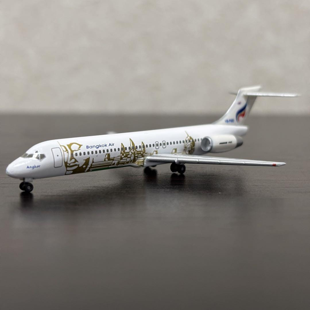 バンコクエアウェイズ 4機 B717-200 A320 herpa 1/500 バンコクエアウェイズ 4機 B717-200 A320 herpa 1/500 - メルカリ
