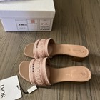 Auth Christian Dior Dway Sandals Sz 37.5 New — photo 1