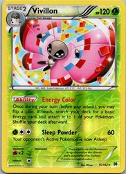 Vivillon 15/162 XY BREAKthrough Holo Rare
