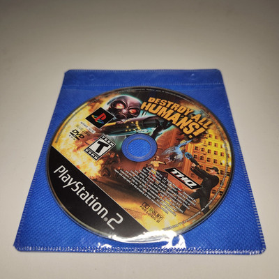 Destroy All Humans (Sony PlayStation 2, 2005) - DISC - TESTED