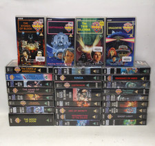 BBC Doctor Who VHS Bundle 29x 4th, 5th, 6th, 7th Doctors Classic Who - EHB