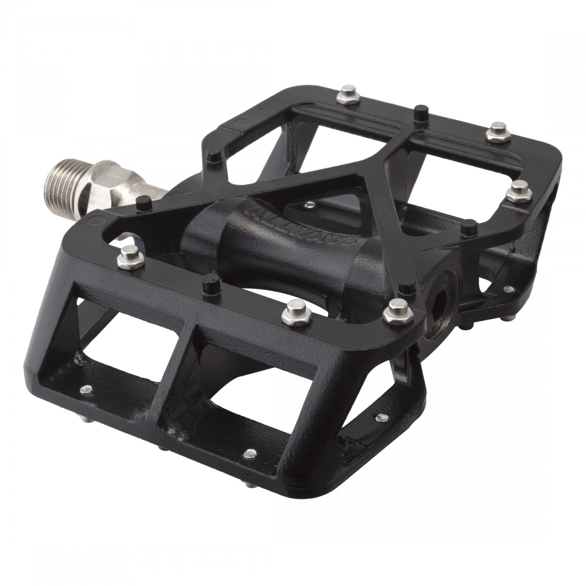 Платформенная педаль MKS Allways 916 Вогнутый алюминиевый корпус 12 сменных штифтов черного цвета 14490₽