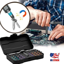 Home Repairs 24 In 1 Multi Bit Magnetic Screwdriver Set Multifunctional Toolbox 