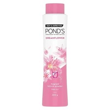 POND'S Dreamflower Pink Lily Talcum Powder 400g  Cooling Fresh Face  Body Talc