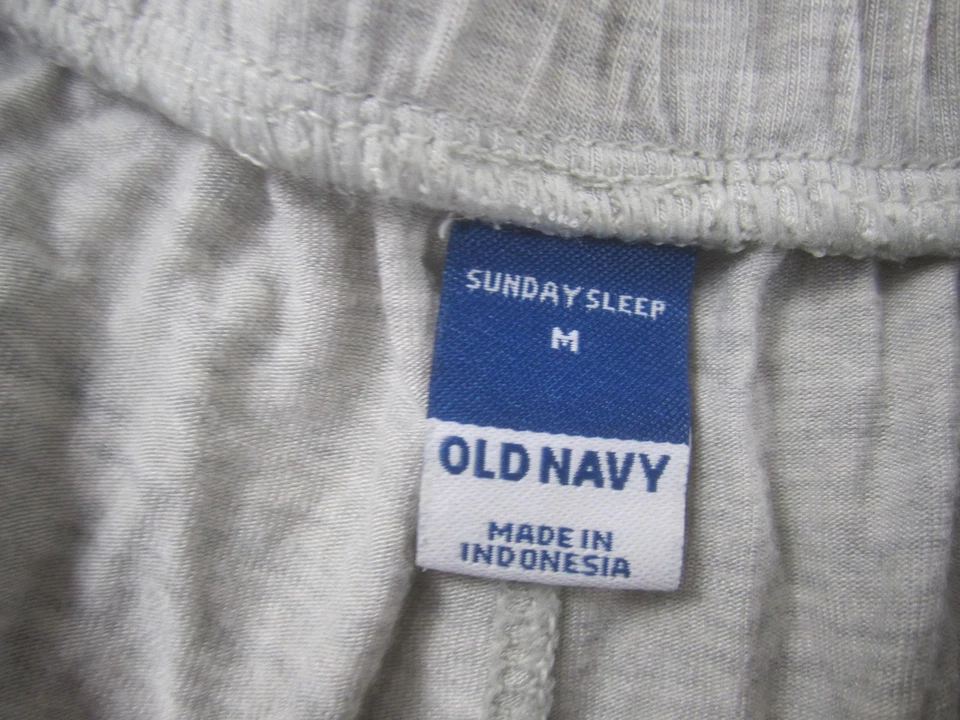 Pantalones de pijama Old Navy para mujer gris medio sueño domingo jogger salón puños suaves Foto 4 de 4