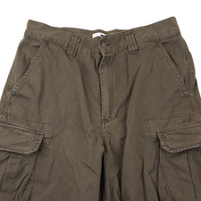Vintage Gap Cargo Shorts Mens Size 31 Brown Y2K Loose Fit Cargo Pocket