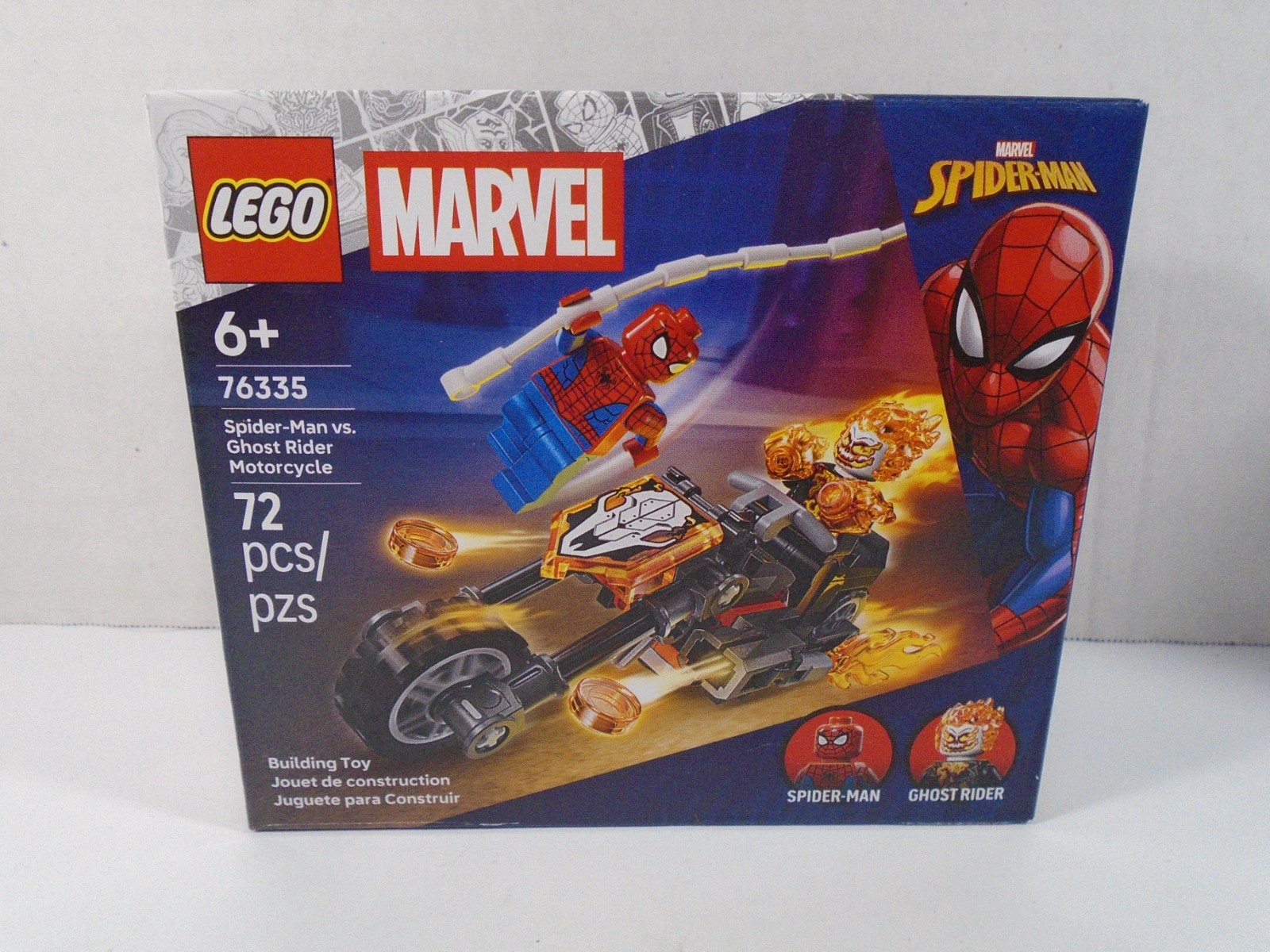 2026 LEGO MARVEL--SPIDERMAN vs GHOST RIDER MOTORCYCLE--SET (