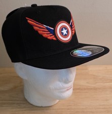 Captain America Brave New World Hat, New, Flat Brim