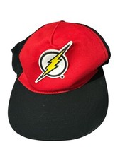 DC Comics FLASH Baseball Cap Snapback Red/ Black Adjustable