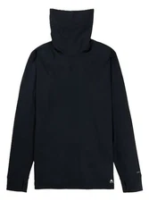 Burton Midweight Base Layer Long Neck Men's Shirt, True Black, Small