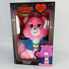 New 12 Netflix Care Bears x Stranger Things Cheer Bear as Eleven Plush