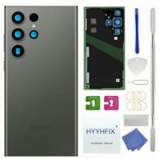 Galaxy S23 Ultra Back Glass Replacement for Samsung Galaxy S23 Ultra Rear Bac...