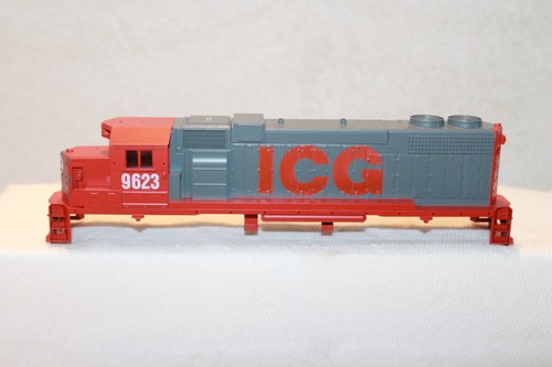 ** Piezas de locomotora Athearn Blue Box ** Carcasa de locomotora ICG GP38-2 9623 NUEVO DE STOCK ** | Condition: Used