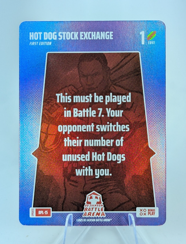 Bo Jackson Battle Arena - Hot Dog Stock Exchange - BLP-15 SSP