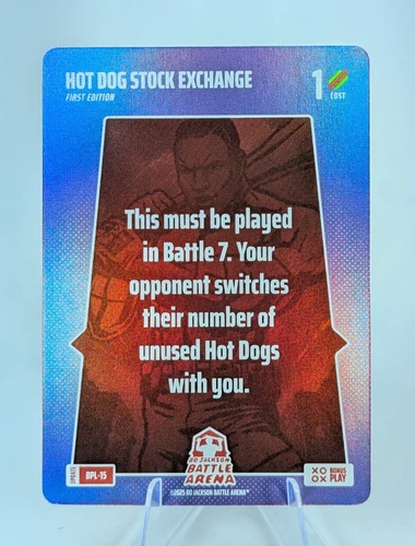 Bo Jackson Battle Arena - Hot Dog Stock Exchange - BLP-15 SSP